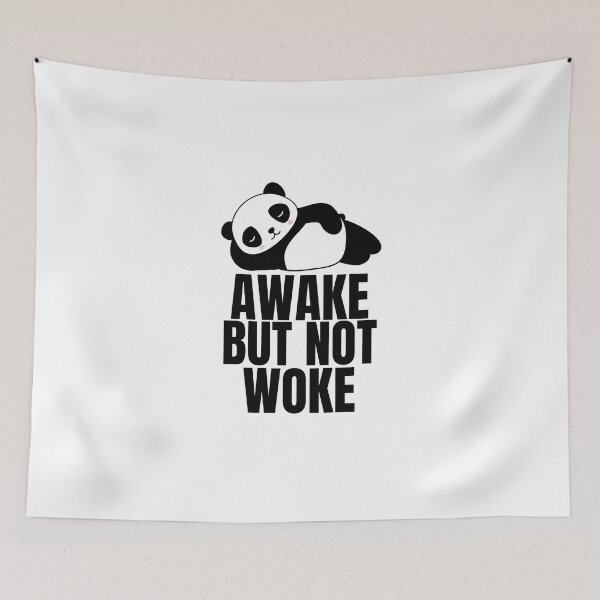 Item preview, Awake But Not Woke designed and sold by Fioranoclthing.