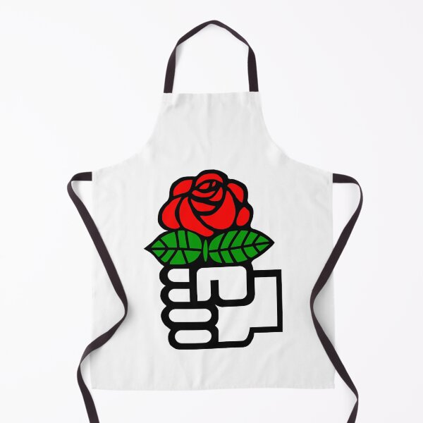 Item preview, Socialist Rose (White Background) designed and sold by Good-Looking Corpse.