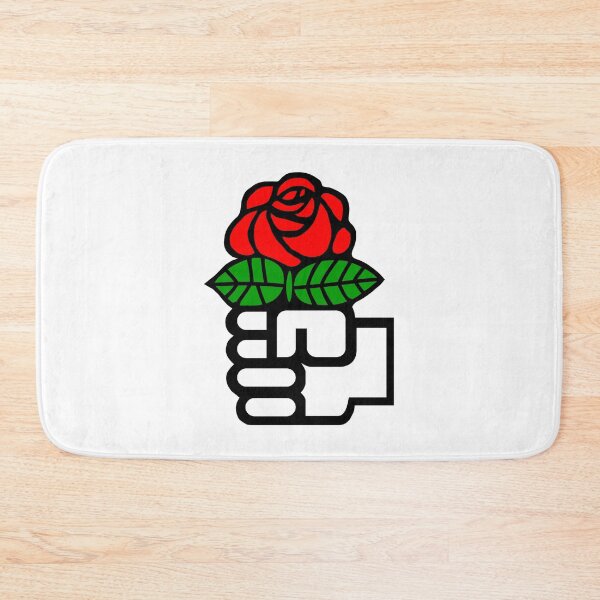 Item preview, Socialist Rose (White Background) designed and sold by Good-Looking Corpse.