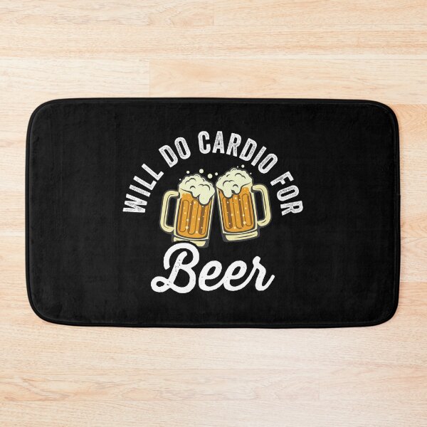 Item preview, Will Do Cardio For Beer designed and sold by WolfSpiritCo.