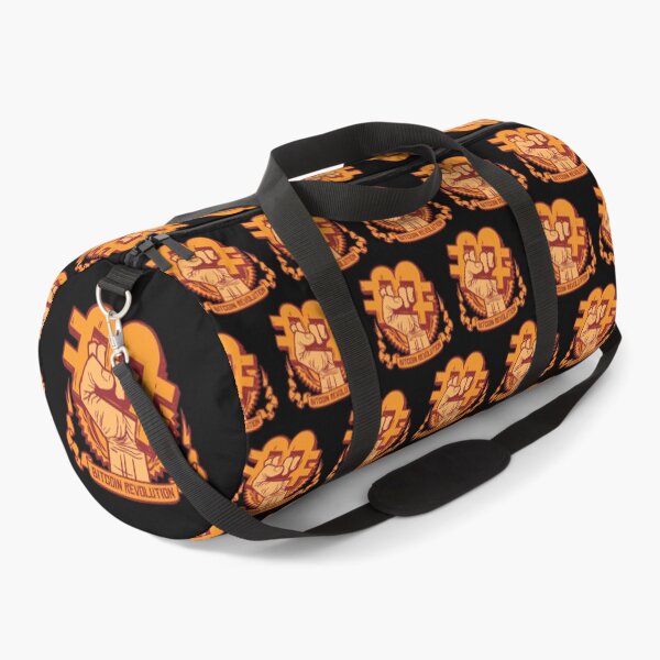 Item preview, Bitcoin (BTC) Cryptocurrency Revolution Fist designed and sold by MadMando.
