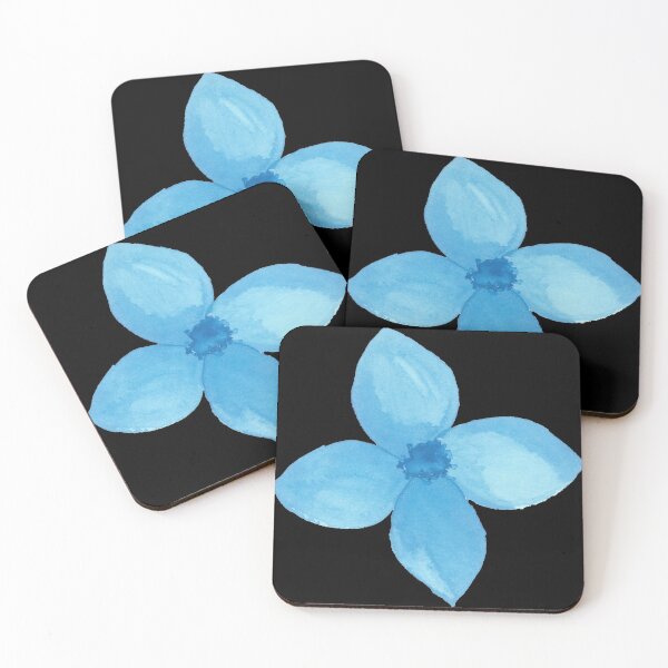 Aperçu de l'œuvre fleur d'hortensia bleu créée et vendue par krishna chauhan.