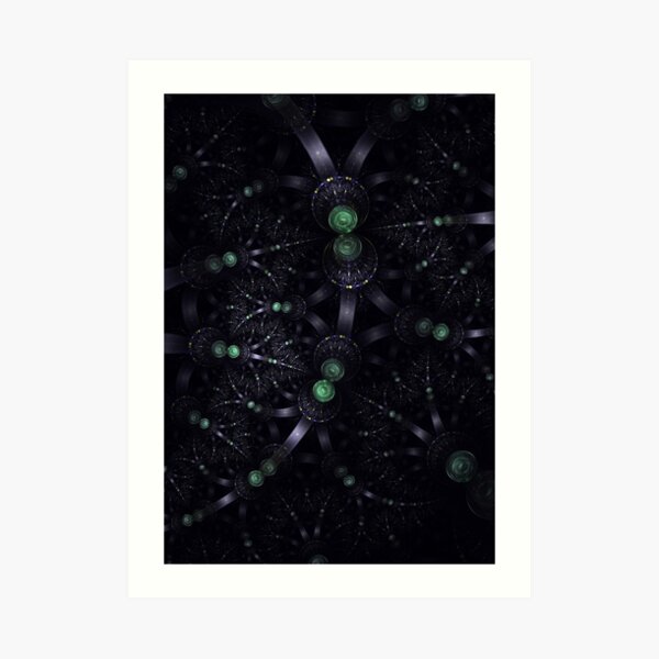 Amp Series - 01. Perfect Brain Art Print