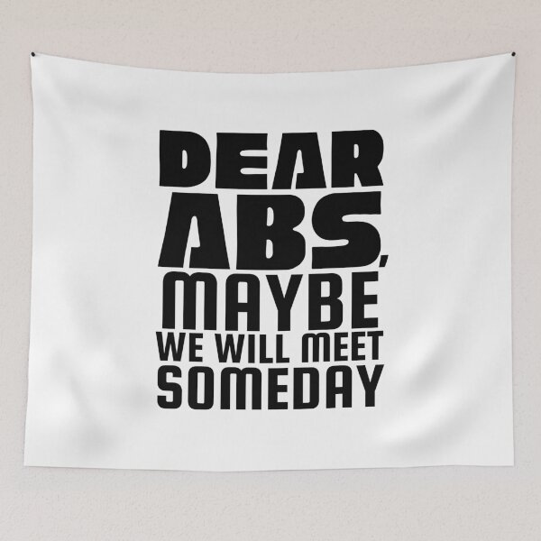 Item preview, Abs In Progress- Funny Fitness designed and sold by Vibing-Right.