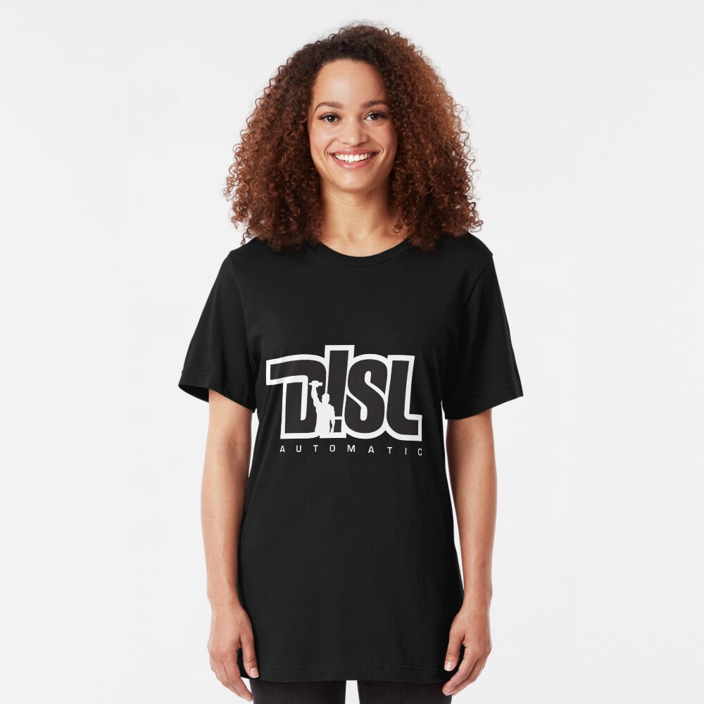 DISL Automatic - BLACK Slim Fit T-Shirt