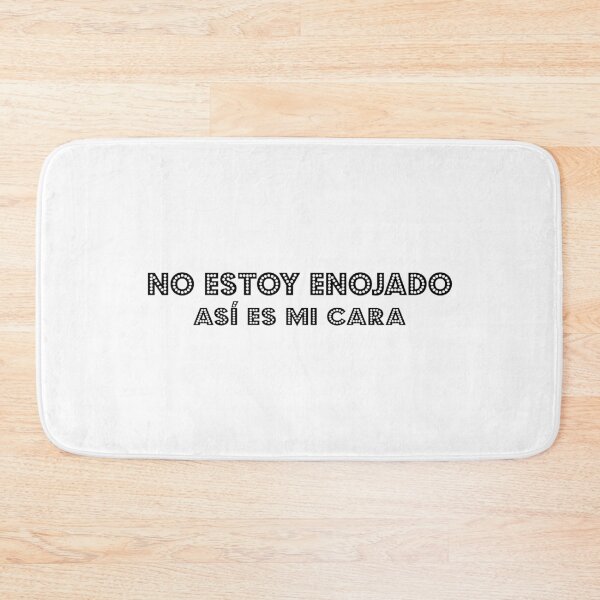 Item preview, No estoy enojado, asi es mi cara #black designed and sold by blacklittlemoon.