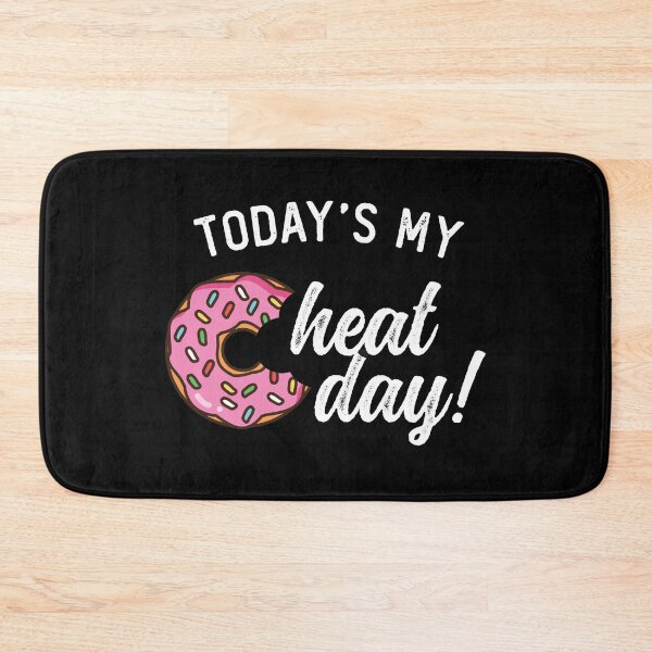 Item preview, Today's My Cheat Day - Funny Gym Artwork designed and sold by WolfSpiritCo.