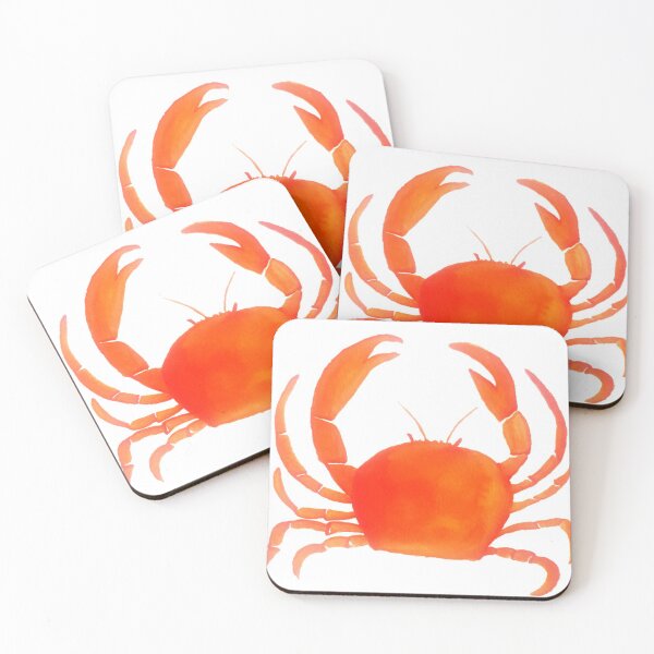Item preview, Watercolor crab designed and sold by ebullitioncrea.