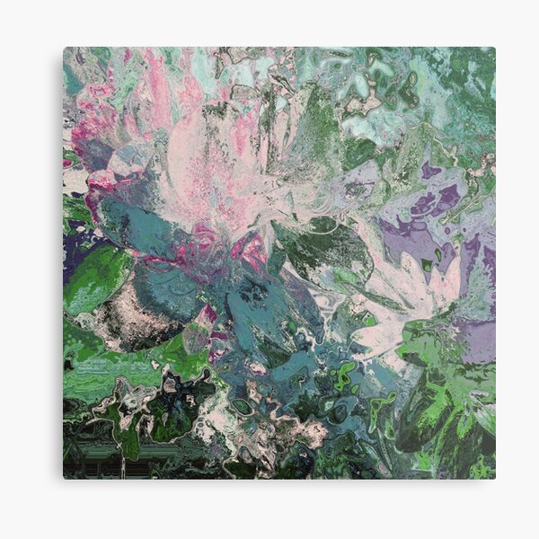 Electric Lilac Metal Print