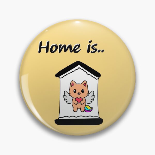 Item preview, Home Is Where Your Cat Is designed and sold by Imakeyouhappy.