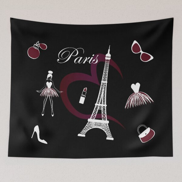 Item preview, From Paris with style - Black designed and sold by CyrielleShop.