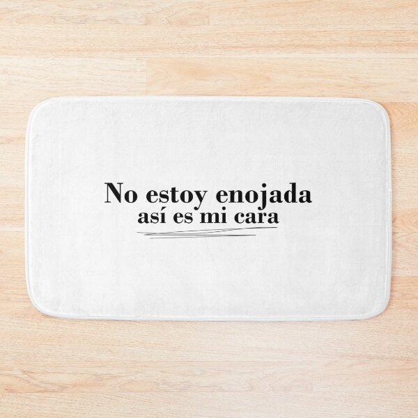 Item preview, No estoy enojada, asi es mi cara #black designed and sold by blacklittlemoon.