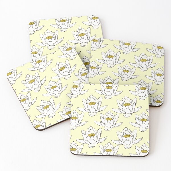 Item preview, White lotuses designed and sold by worldion.