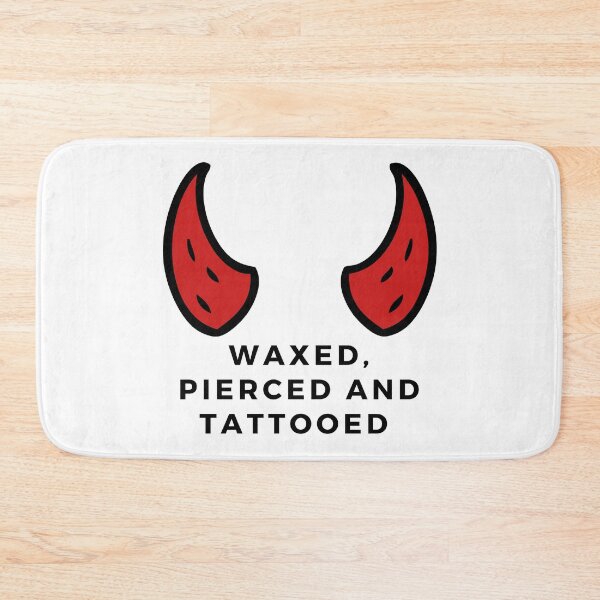 Item preview, Waxed, pierced and tattooed designed and sold by CrazyHowCool.