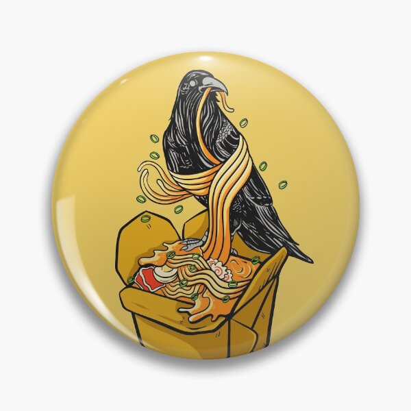Item preview, Crow Loves Lo Mein designed and sold by machmigo.