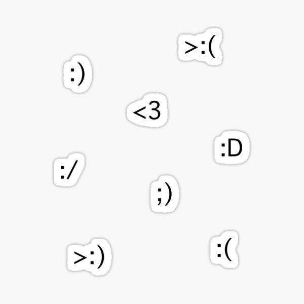 Artikel-Vorschau von Text Emoticon Pack, designt und verkauft von apgdesigns.