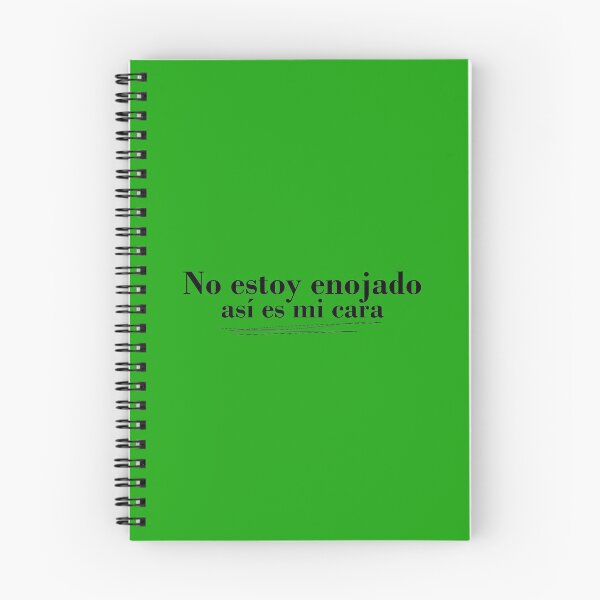 Item preview, No estoy enojado, asi es mi cara #black designed and sold by blacklittlemoon.