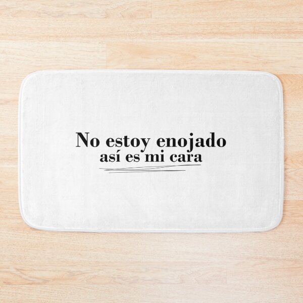 Item preview, No estoy enojado, asi es mi cara #black designed and sold by blacklittlemoon.