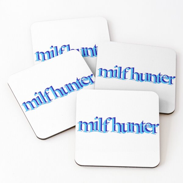 Item preview, MILF HUNTER SWIRLY WORD ART designed and sold by smlangann.