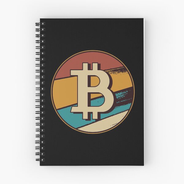 Item preview, Bitcoin (BTC) Retro Vintage Colors Logo designed and sold by MadMando.