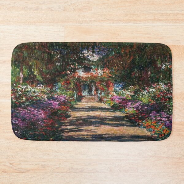 Item preview, Garden At Giverny - A Monet Painting 1900 View Through A Window designed and sold by molamode.