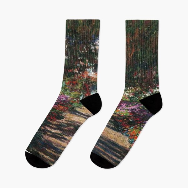 Item preview, Garden At Giverny - A Monet Painting 1900 View Through A Window designed and sold by molamode.
