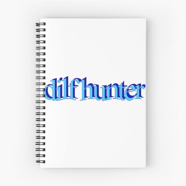 Item preview, DILF HUNTER SWIRLY WORD ART designed and sold by smlangann.