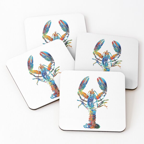 Item preview, Colorful Lobster Art by Sharon Cummings designed and sold by Sharon Cummings Art.