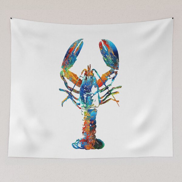 Item preview, Colorful Lobster Art by Sharon Cummings designed and sold by Sharon Cummings Art.