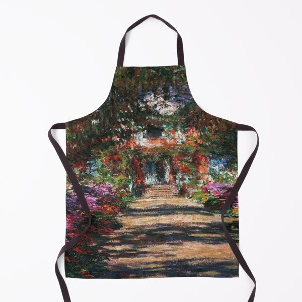 Item preview, Garden At Giverny - A Monet Painting 1900 View Through A Window designed and sold by molamode.