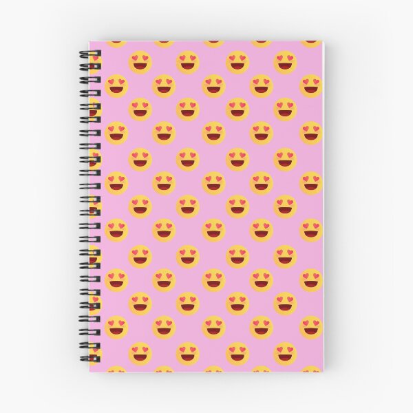Item preview,  Pattern emoji love | Happy Face | heart | pink background by asdev designed and sold by asdev.