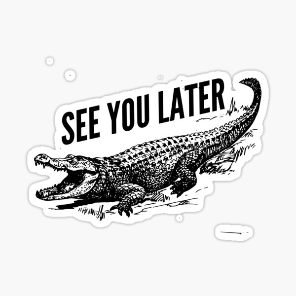 Ways To Say Goodbye Like See You Later Alligator