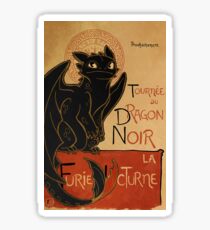 Le Dragon Noir Sticker