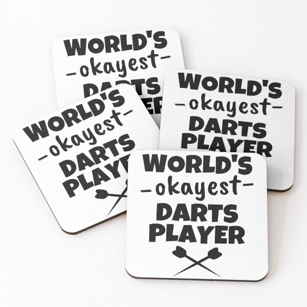 Item preview, World's okayest darts player designed and sold by TheGreenGoat.