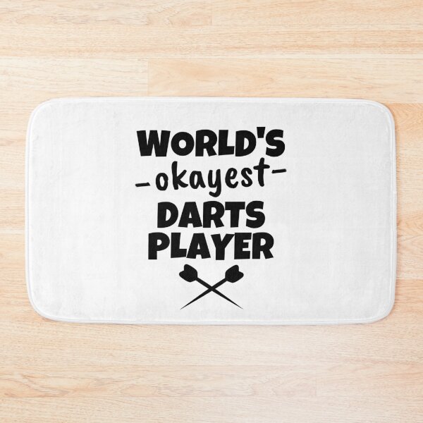 Item preview, World's okayest darts player designed and sold by TheGreenGoat.