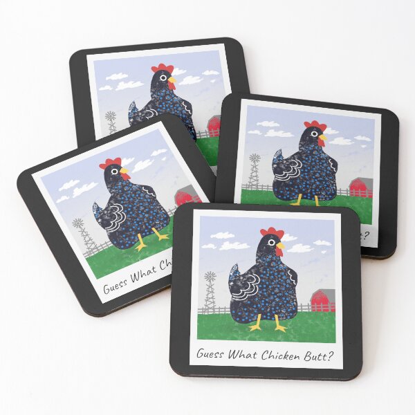 Item preview, Guess What Chicken Butt designed and sold by SportyDogShop.