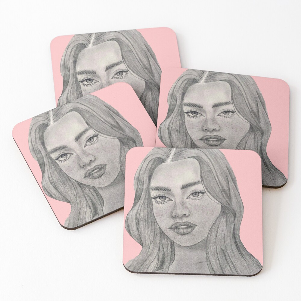 Item preview, Coasters (Set of 4) designed and sold by RaghadArt.