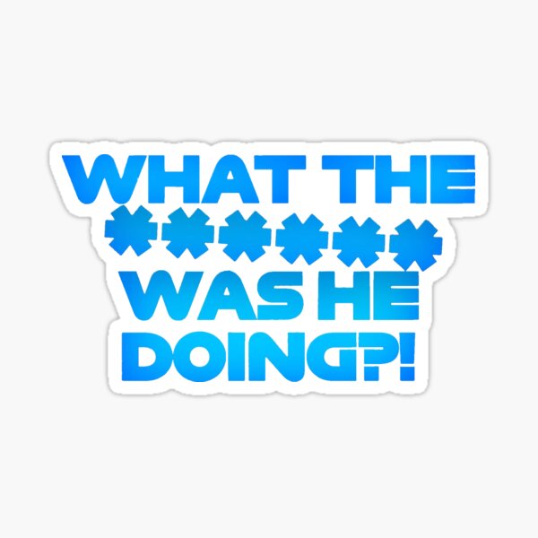 George Russell Crash Imola Sticker