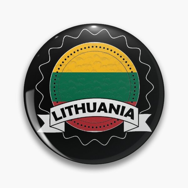 Item preview, Lithuania Emblem-Badge-Flag designed and sold by Gina-Driada.