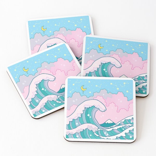 Item preview, Pastel wave designed and sold by Valecentineo.