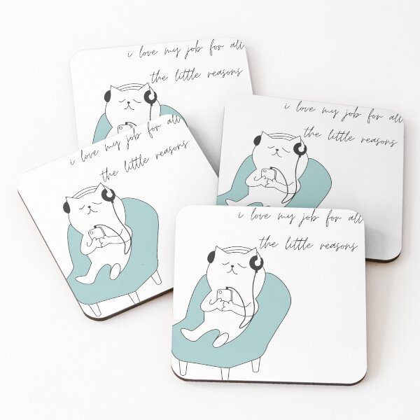 Item preview, 	i love my job for all the little reasons designed and sold by creaturespie.