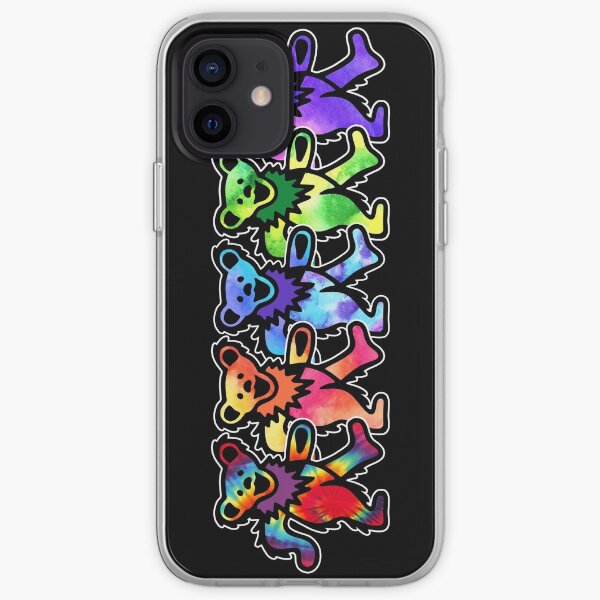 Classic Dancing Grateful Rock Bears iPhone Soft Case