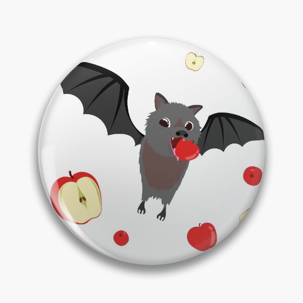 Item preview, Fruit Bat Loves Apples! designed and sold by TokkiJess.