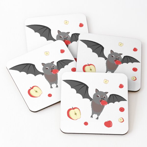 Item preview, Fruit Bat Loves Apples! designed and sold by TokkiJess.