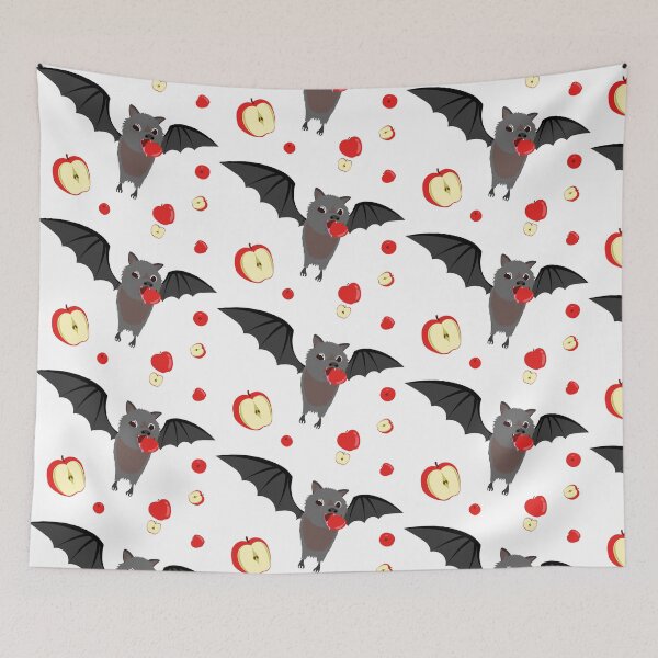 Item preview, Fruit Bat Loves Apples! designed and sold by TokkiJess.