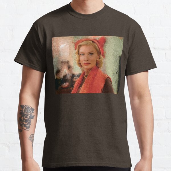 Cate Blanchett Mischtechnik Classic T-Shirt