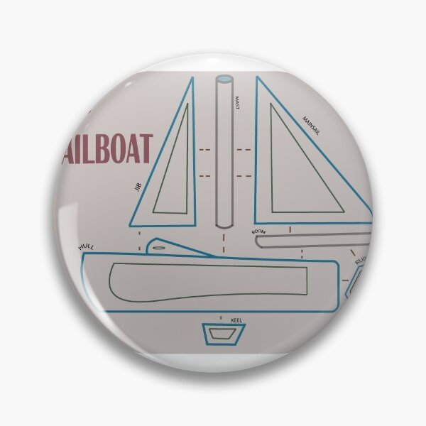 Item preview, Simple Sailboat designed and sold by SAILBOAT118118.