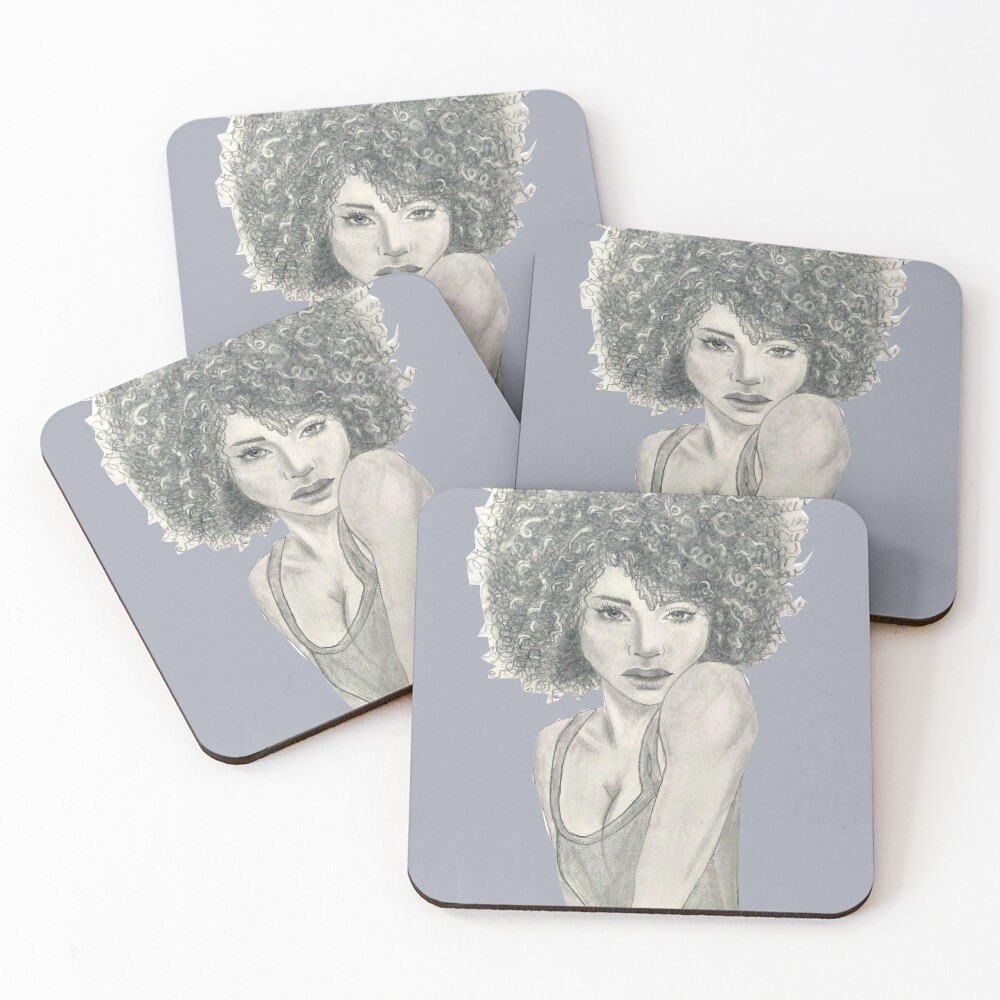 Item preview, Coasters (Set of 4) designed and sold by RaghadArt.