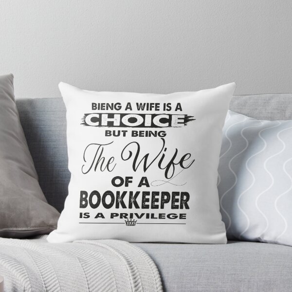 Item preview, Funny Being The Wife Of A Bookkeeper Is Privilege, Funny Gift From A Lawyer's Husband To His Proud Wife designed and sold by Rassitni.