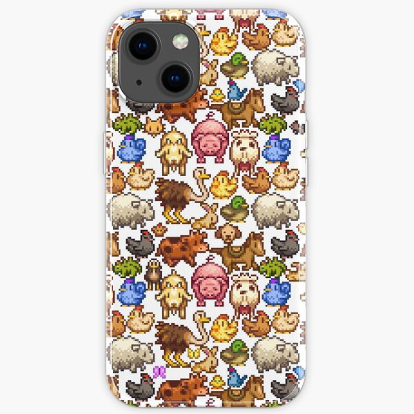 Stardew Valley Animals Coque souple iPhone